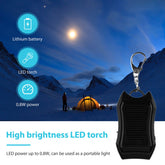 #A Power Bank - Travel-Friendly Universal Charging Solar Power Bank with Keychai